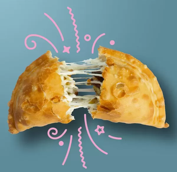 Empanada cheesy